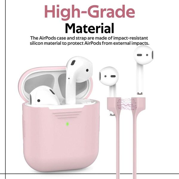 Чехол для наушников Promate PodKit для Apple AirPods pink (podkit.pink) 