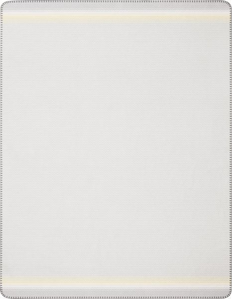 Плед Wohndecke Natural Structure 150x200 см світло-сірий/жовтий Billerbeck 