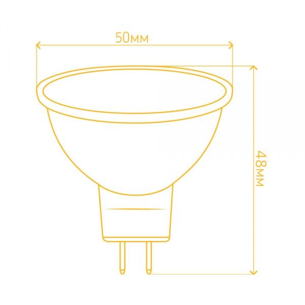 Лампа світлодіодна EVO LB-540 6 Вт MR16 G5.3 230 В 4000 К 