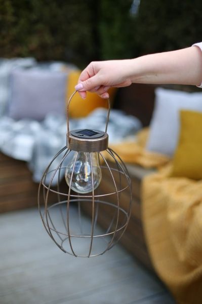 Светильник на солнечной батарее Luxform Sheffield IP44 коричневый 27171.000.00 