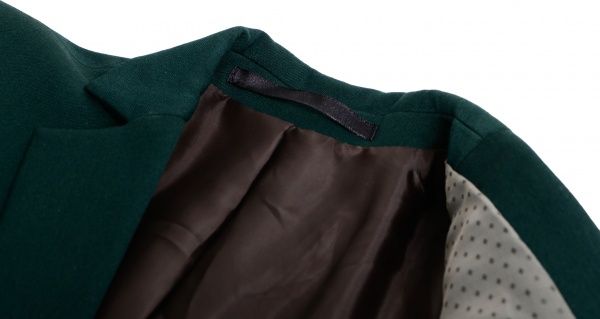 Піджак шкільний для хлопчика Shpak мод.4214 р.32 р.140 зелений 