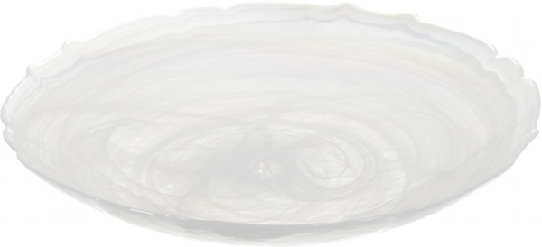 Блюдо Icequeen 33 см блискучий ірис Dekor Cam 
