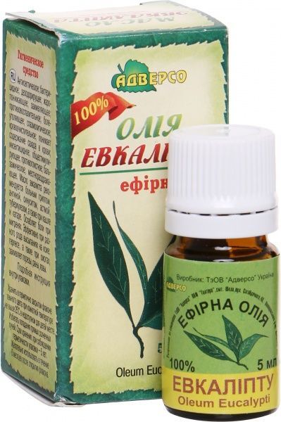 Эфирное масло Адверсо Евкаліптова 5 мл 