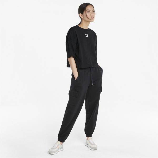 Штани Puma CLSX Cargo Sweatpants 53169801 р. L чорний