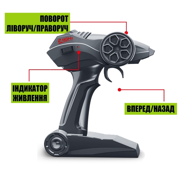 Машинка Sulong Toys Off-road Crawler на р/у – Speed King (серый) 1:14 SL-153RHMGR