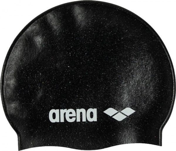 Шапочка для плавания Arena SILICONE CAP 006359-901 one size черный