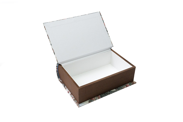 Сундук Шкатулка-книга Зимний городок ТМ LUNA (223х165х65мм) CooverBox