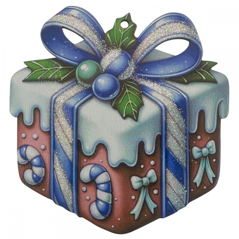 Підвіска MIS LT Подаруночок малий 6 см в асортименті