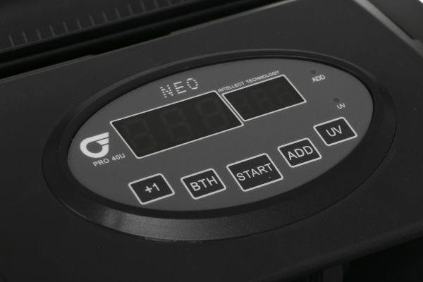 Счетчик банкнот PRO-40U черный 