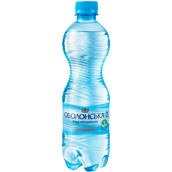 Вода минеральная Оболонь Оболонская 2 негазированная 0,5 л (4820029430871)  
