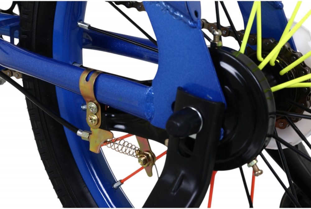 Велосипед детский MaxxPro kids 18' KQ-23 голубой с красным