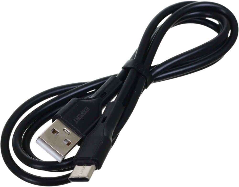 Кабель Expert USB-A to USB-C 2.4А 1 м black