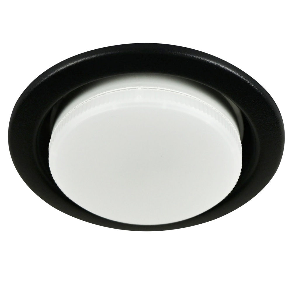 Светильник встраиваемый (Downlight) Victoria Lighting 12 Вт GX53 черный Also/PL1 black