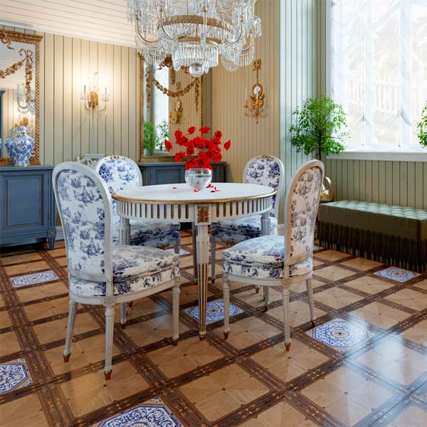 Плитка Golden Tile Valencia 1А7870 коричневий 400х400 мм