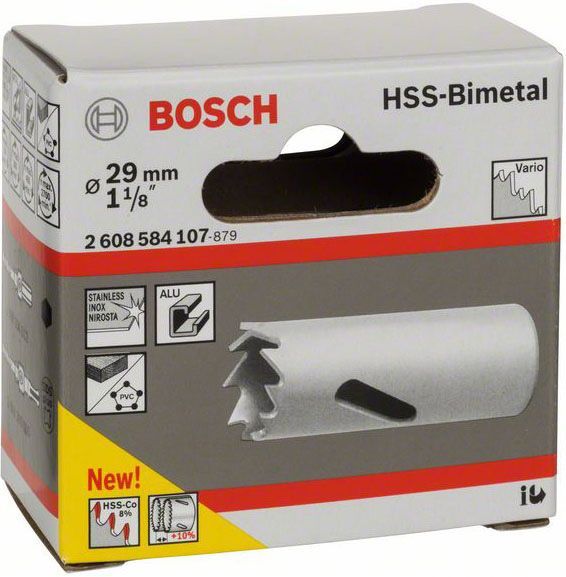 Коронка Bosch Standart HSS Bi-metal 29 мм 2608584107