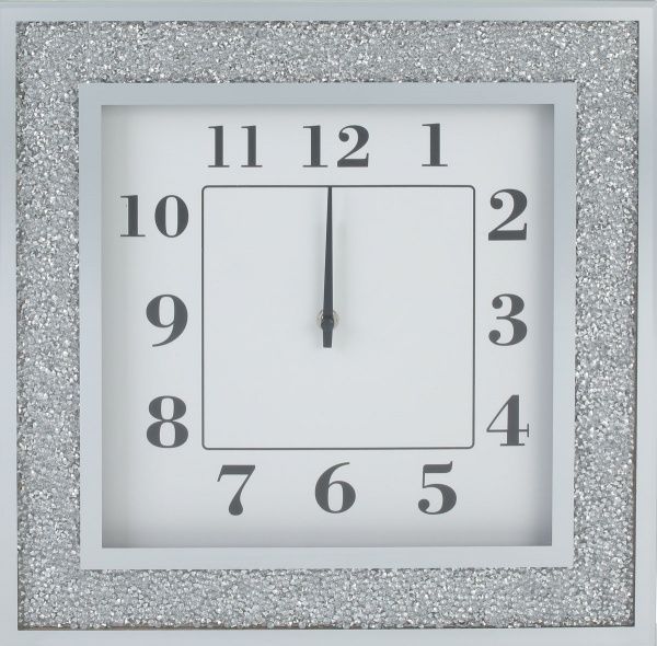 Часы настенные Сияние 40x5x40 см серебристый