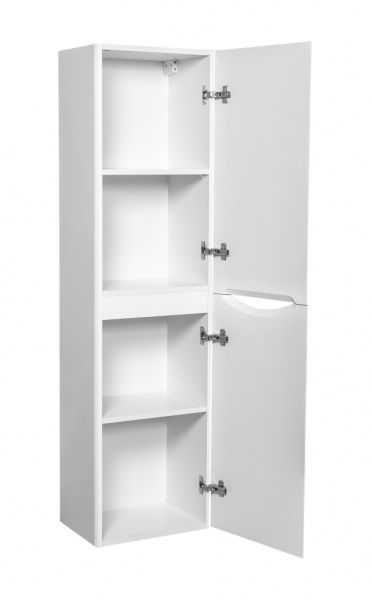 Пенал подвесной Aqua Rodos Vista белый глянец