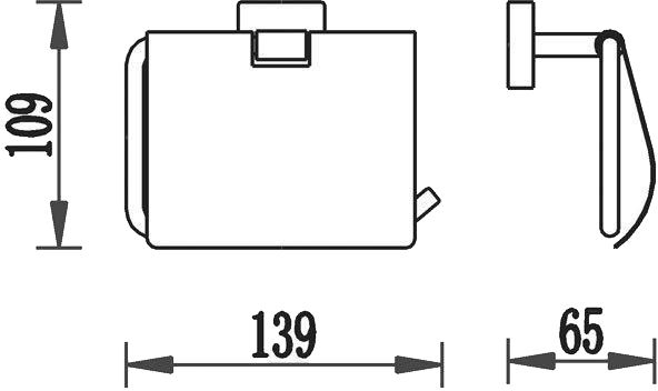 Держатель для туалетной бумаги Аква Родос Terra 4786