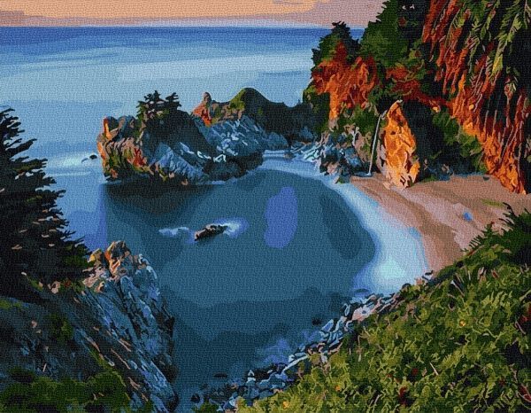 Картина по номерам Сказочный пейзаж BookOpt 