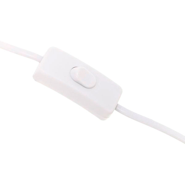 Настольная лампа декоративная Accento lighting 1x40 Вт E14 белая ALT-T-D4030W