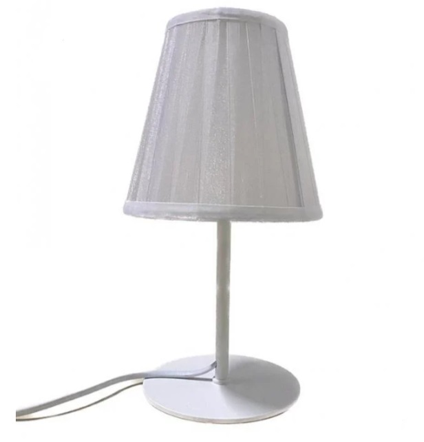 Настольная лампа декоративная Геотон Sonia/1 1x40 Вт E14 белый 49043