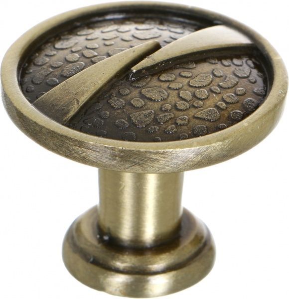 Ручка-кнопка антична бронза Kerron RK-026 BA