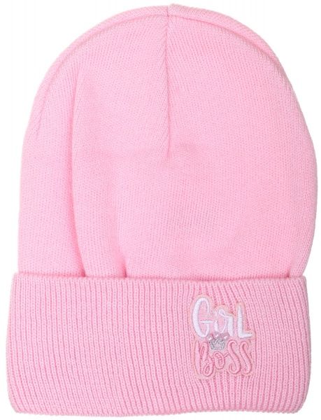 Шапочка детская для девочки Kraft+ арт. 2642 р.50-52 светло-розовый 