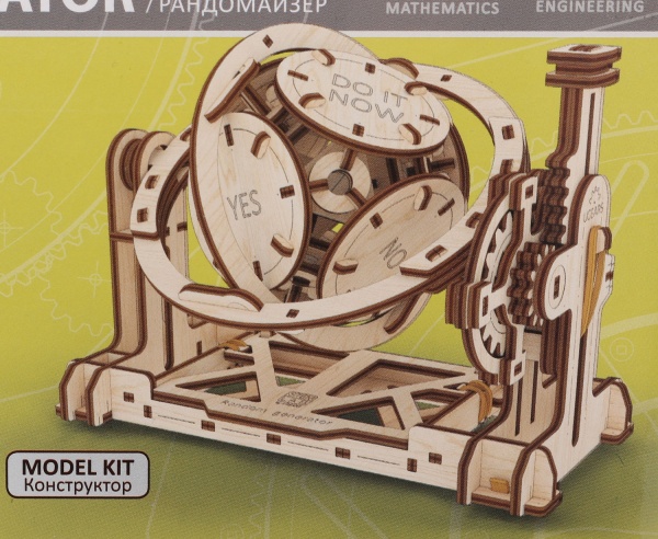 Деревянный 3D-конструктор UGEARS Рандомайзер