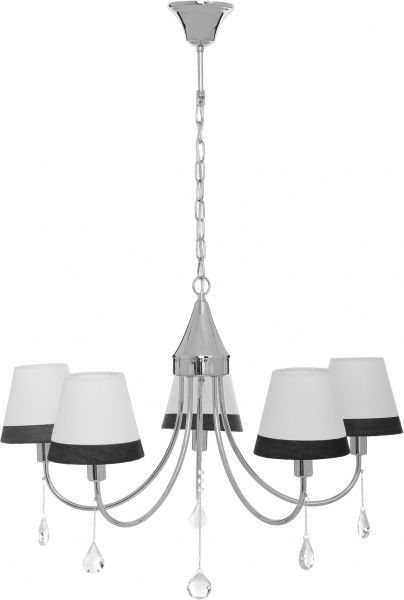 Люстра подвесная Accento lighting Musa 5xE14 хром ALSQ-MD37632/5 