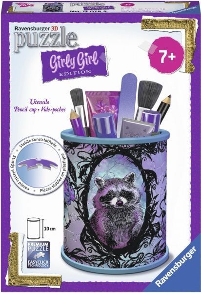 3D-пазл Ravensburger Girly Girl: подставка для карандашей Животные RSV-120789