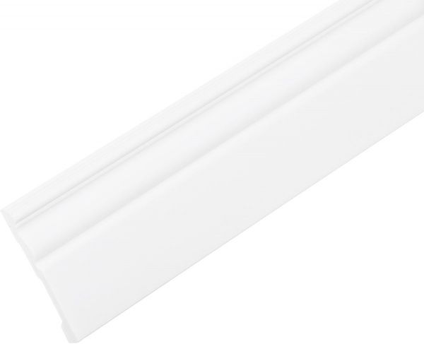 Плінтус Cezar LPS-09 білий 15x119x2000 мм 