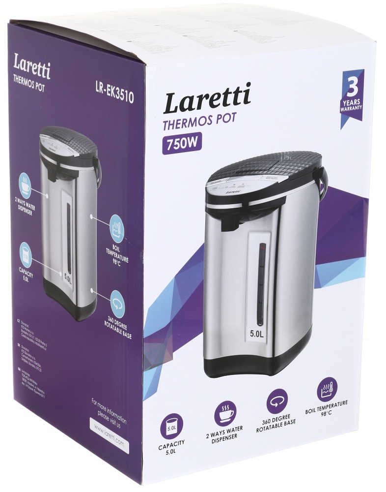 Термопот Laretti LR-EK3510