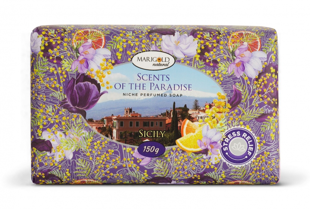 Мило парфумоване Marigold natural Сицилія 150 г