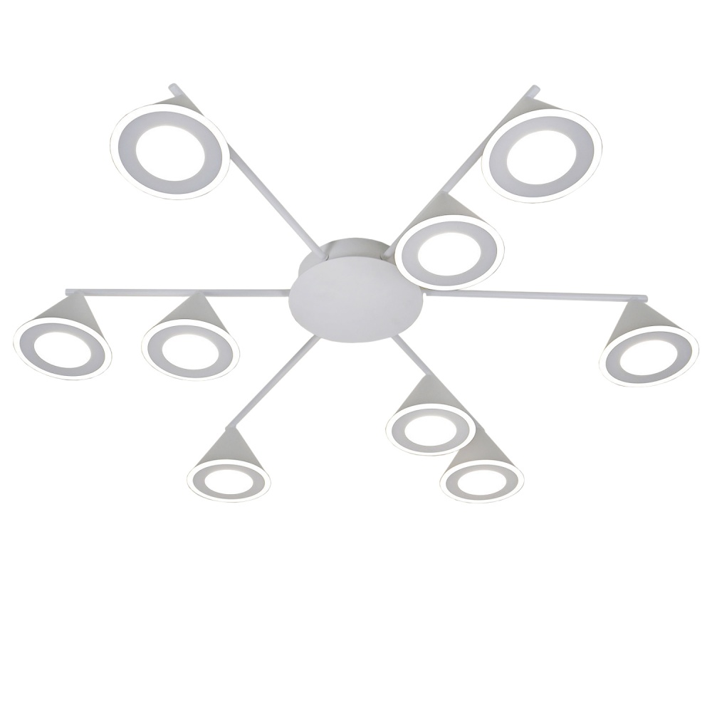 Люстра стельова Victoria Lighting 9x12 Вт GX53 білий French/PL9 white