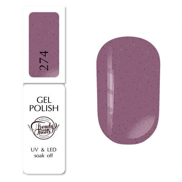 Гель-лак для нігтів Trendy nails Класична палітра №274 8 мл  — фото 1