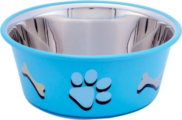 Миска Lilli Pet Pet lunch 400 мл голубая