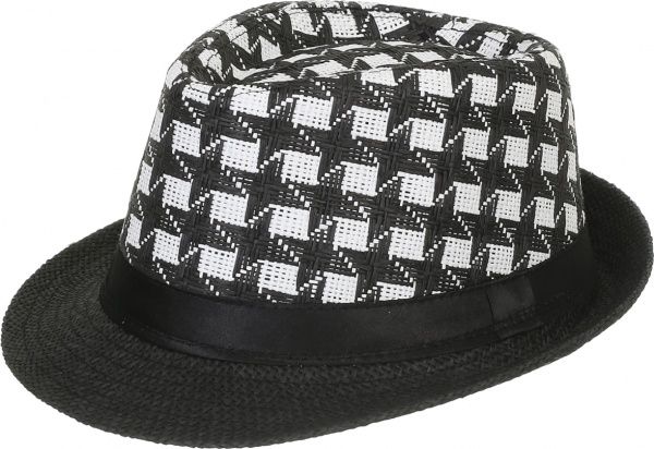 Капелюх Checked one size чорний