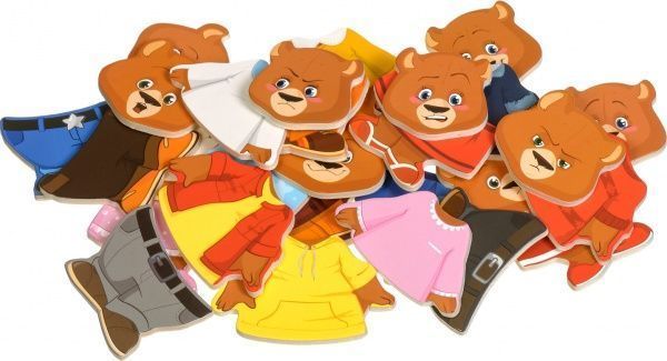 Набір Іграшки з дерева Два ведмеді