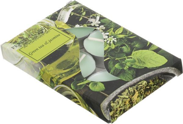 Свечи чайная ароматизированная Зеленый чай Feroma Candle