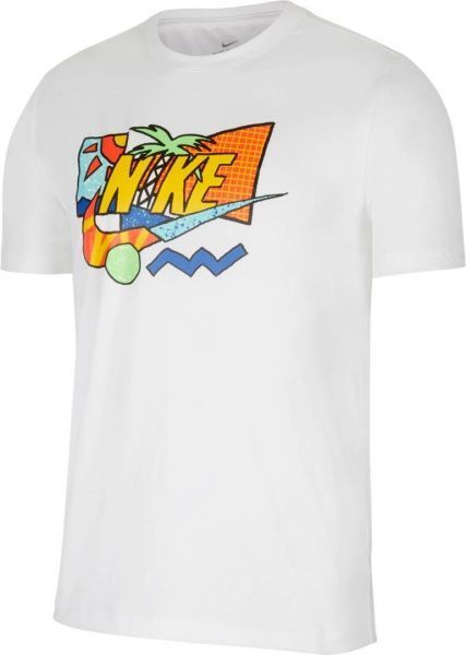 Футболка Nike M NSW SS TEE SUMMER FUTURA CW0426-100 XL білий