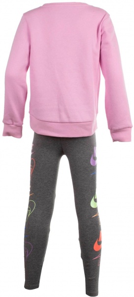 Набір джемпер + лосіни Nike FUTURA STACK LEGGING SET 36G994-GEH р. 4 графіт
