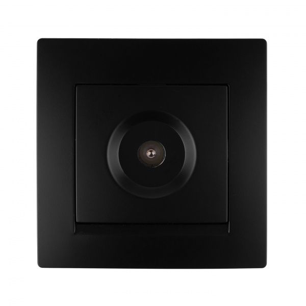 Розетка TV прохідна UP! (Underprice) One Plus антрацит 706-4242-129