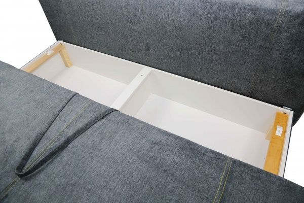 Диван прямий EP-STI Line сірий/жовтий 1920x950x800 мм