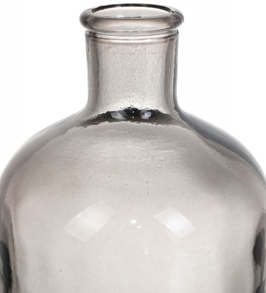 Ваза стеклянная San Miguel RETRO 1,35 л 22 см темно-серый 