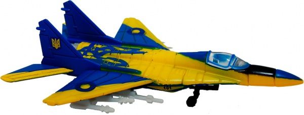 Пазл об’ємний 4D Master Винищувач МіГ-29 UA colors 26199