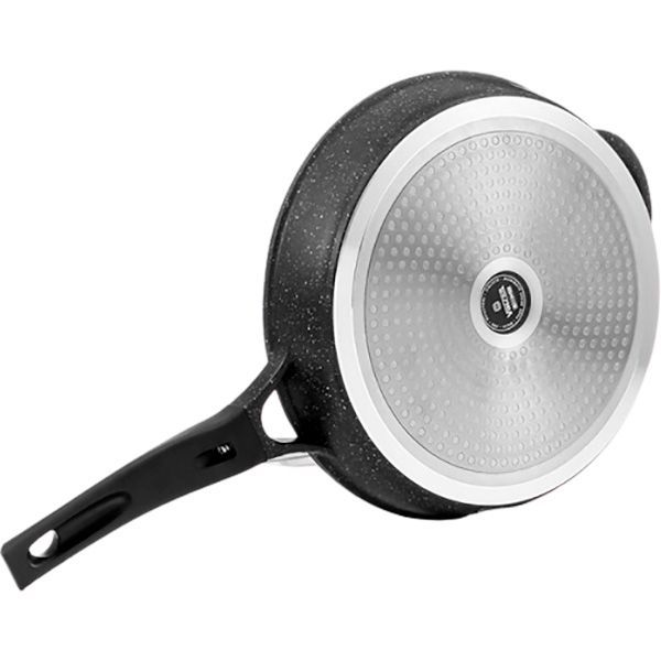Сковорода з кришкою Premium Granite InduСtion Line 28 см 89455 Vinzer