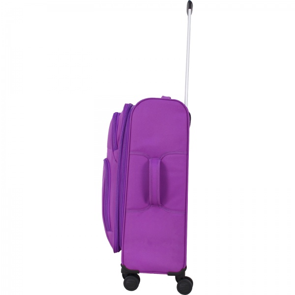 Чемодан Bagland М New 70 л фиолетовый 3799124 