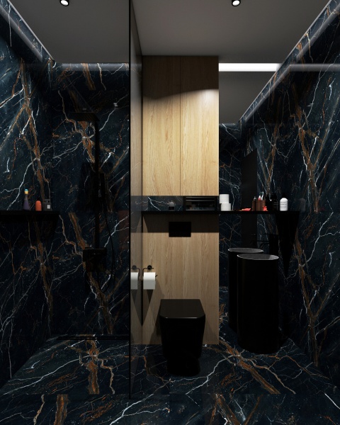 Плитка Prissmacer VANITY BLACK 120х120 