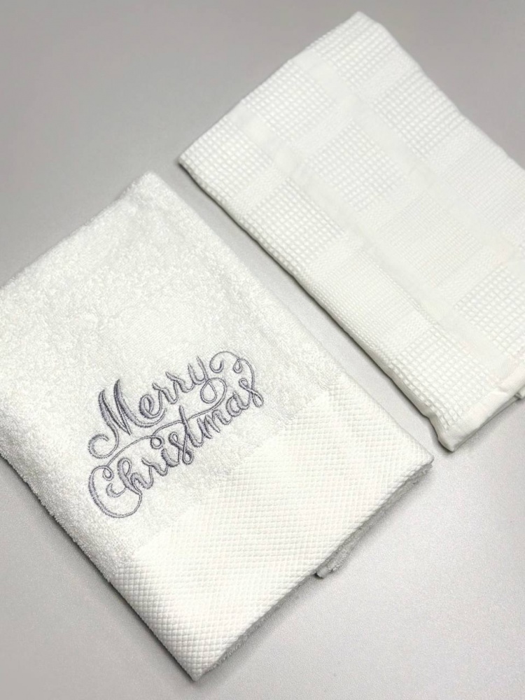 Набір рушників Новий рік 50x90 см IDEAL TEXTILE