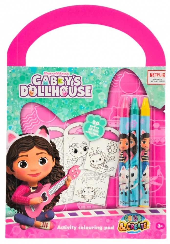 Розмальовка Gabby's Dollhouse Актівіті GD252500